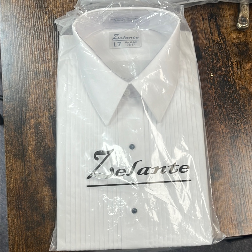 Men's White Dress Shirt